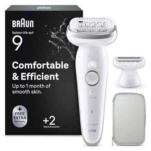 Miniatura 8 de Braun Silk·épil 9 Depiladora Eléctrica Mujer, 9-041, Plata