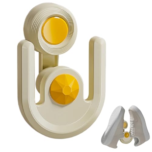 Demsyeq Zapatilla de baño | Estante con para Montar en la Pared | Organizador Que Ahorra Espacio, Soporte versátil Impermeable para Pantuflas para Sala de Estar, baño, Zapatos