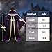 GRAJTCIN Adulr Purple Cloak with Hood and Sleeves Wizard Robe Costume Vampire Witch Cloak Cosplay Hooded Robe Halloween (Purple)
