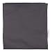 Relax Home Life Wedge Pillow Cover Designed To Fit Our 7.5" Bed Wedge 25"W x 26"L x 7.5"H, 100% Egyptian Cotton Replacement Wedge Pillowcase, Fits Most Wedges Up To 27"W x 27"L x 8"H (Dark Gray)