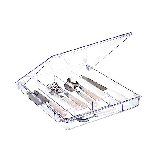 Porta Talher Organizador de Talheres Multiuso Com Tampa