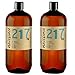 Produktbild Naissance kaltgepresstes Rizinusöl (Nr. 217) 2 Liter (2 x 1000ml) - reines, natürliches, veganes, hexanfreies, gentechnikfreies Öl - pflegt und spendet Feuchtigkeit für Haare, Wimpern und Augenbrauen