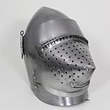 Houndskull Bascinet Medieval Armor Pig Faced Helmet