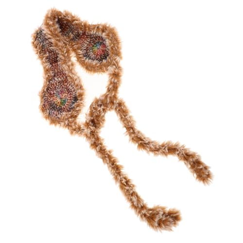 Veemoon Adjustable Knit Ear Muffs for Winter Stylish Gradient Design Comfortable Ear Warmers for Men and Women Essential Cold Weather Hearing Protection