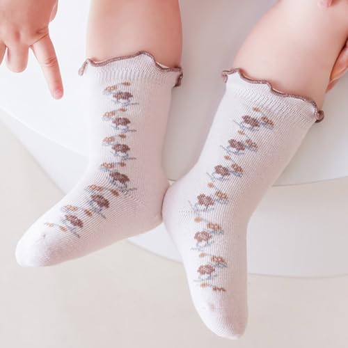 5 Pairs Socks Spring Autumn Baby Ankle Breathable Cotton Thin For Toddler Infant Newborns Cotton Socks4