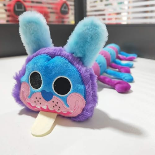 キャタピラー ぬいぐるみ 非公式 20/60cm ポピープレイタイム風 人形 PJ パグピラー ドール ホラー ペンダント ハロウィン用 祝日 卒業 誕生日 プレゼント 怖い ゲームグッズ (60cm)