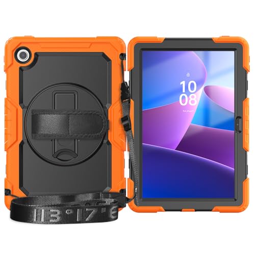 Coque Lenovo Tab 10.1 TB-311 anti-casse contre les chutes avec poignée et protection écran