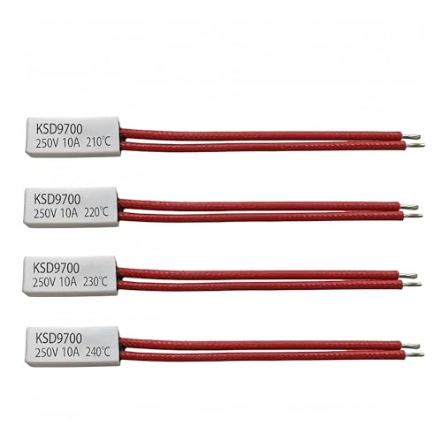 5�� KSD9700 40C-250C 10A 16A 250V �Z���~�b�N �m�[�}���N���[�Y �m�[�}���I�[�v�� �T�[���X�^�b�g �T�[�}���v���e�N�^�[(Ceramics-10A-NC,55C)