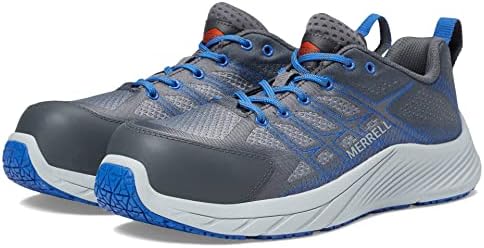 Merrell Men's Moab Flight Carbon Fiber Industrial Shoe, Rock, 12 | Image 3