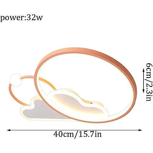 Plafonnier LED dimmable bleu 40cm HAZARA avec télécommande - 7