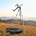 USA Gear Refractor Telescope Case - Holds Telescopes/Tripod 21 to 35 inches - Adjustable Extension, Storage Pocket, Strap - Compatible with ToyerBee, Gskyer, NASA, Celestron Telescope Bags and Cases