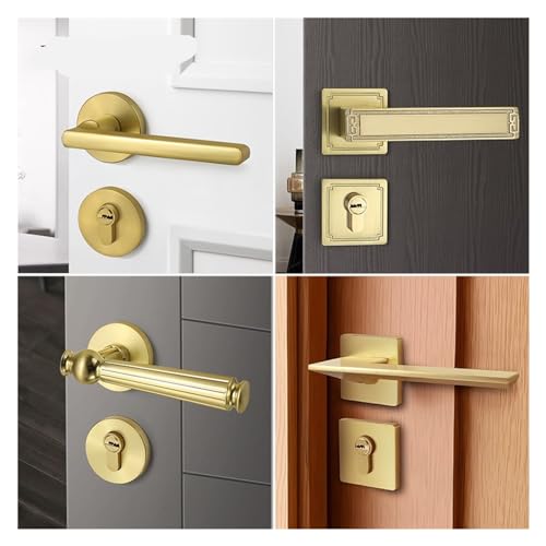 Serrure de porte magnétique contre les bruits de claquement en cuivre - 6