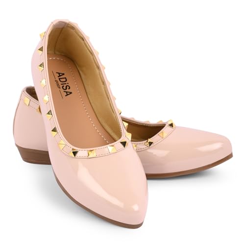 Image of Women Girls Slip On Ballet Flats