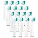TopCores - Cabezales para cepillo de dientes eléctrico (16 unidades, compatible con Braun Oral B EB17-4, Oral-B Vitality Precision Clean, weiß Clean, Sensitive Clean, Oral-B Professional Care 5000, 6000, 7000, 8000, Oral-B Triumph Professional Care 9000 Serie, Oral-B Advanced Power 400, 900 y Oral-B Dual Clean)