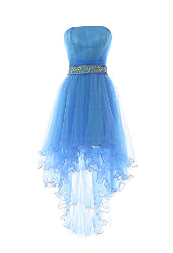 chinese dress ladies Amazon.com: Fanciest Women's Strapless Beaded High Low Prom Dresses Short  Tulle Homecoming Gowns Blue US2 : Clothing, Shoes & Jewelry