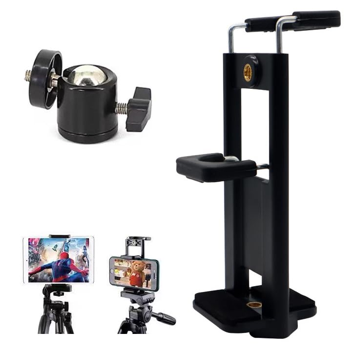 SRIKEKL Paquete de 2 clips laterales dobles para tablet PC y teléfono móvil + mini kit de...