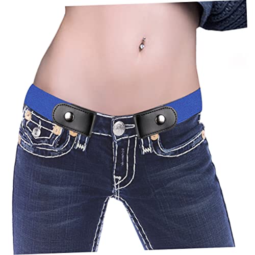 SOIMISS 1 pç cinto elástico sem fivela cinto invisível faixa elástica calças cinto elástico para cal