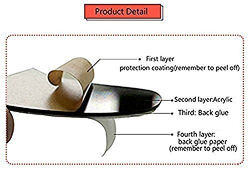 Unitendo 3D Wall Stickers Photo Frames Familytree Wall Decal Easy To Install &Apply Diy Decor Sticker Home Art Decor (Black Leaves-Left, Ｌ)… #TOP5