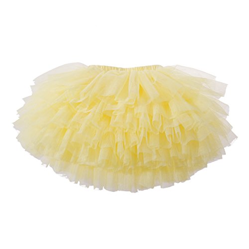 Image of Baby Girls' Tutu Skirt Toddler 6 Layered Tulle Tutus 1-8T