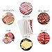 2 Pack - Bacon Keeper, Plastic Airtight Deli Meat & Sliced Cheese Food Storage Containers with Lids for Refrigerators & Freezer, BPA - Free, Meal Prep - Right - Sized for Everyday Storage