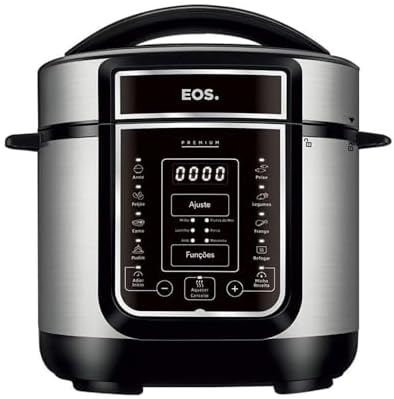Panela de Pressão Elétrica 3 Litros Eos Multicooker Digital Inox ...