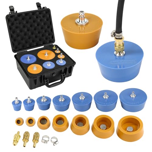 41zzkhgl8RL. SL500 3mirrors Silicone Purge Plugs Welding Back Purging Plugs Kit (0.9 inch – 4.0 inch), with Fitting Sleeves Purge Plugs for Welding (14 Plugs)