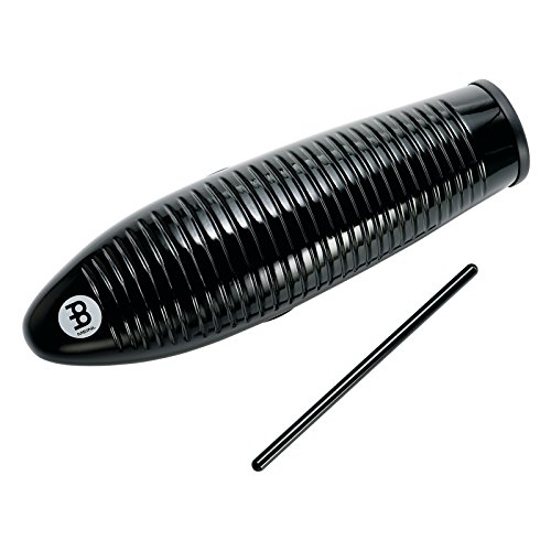 Meinl Percussion GU7BK - Güiro (fibra de vidrio) color negro