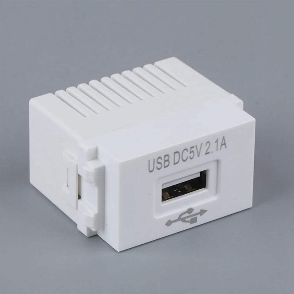Pteanecay 128 Type 2.1A Mobile Phone Charging Panel USB Power Module 220 V to 5V USB Adapter Switching Module 4 Pack