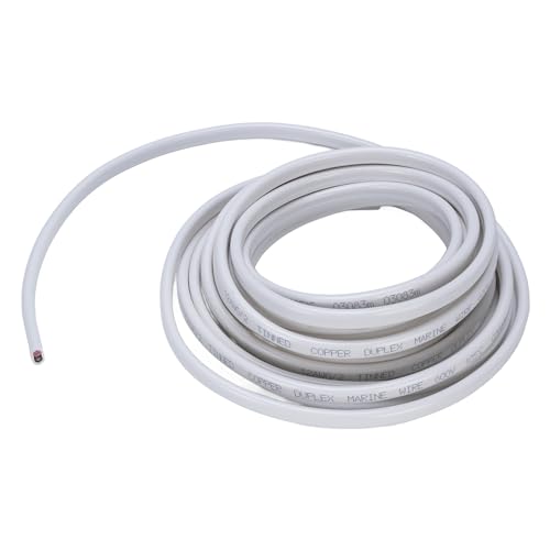 Hochreines OFC-Kupferdraht mit 12 Messgeräten, 12 Zoll, 12 Zoll, 2 Kern, Isolierter PVC-Boots-Elektro Draht, 600V, Kfz-RV-Yachten