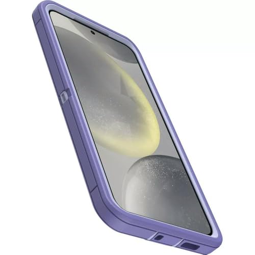 Image of OtterBox Samsung Galaxy S25+ (Only) - Defender Series Case - Mountain Majesty (Purple) - Screenless - Rugged & Durable - with Port Protection - Holster Clip Included - Microbial Defense Protection