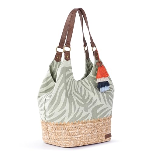 Image of Sakroots The Sak Roma Shopper Shoulder Bag Large Purse & Tote Bag with Double Straps & Zipper Pockets for Everyday & Travel