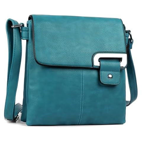 AOSSTA Teal Cross Body Messenger Bag Cover
