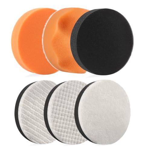 �|���b�V���[ �o�t �X�|���W 125mm 6�Z�b�g ���� �Ԗ����p ���ח��q�̏_�炩�E���^���X�|���W�o�t�ł� �d�グ ��� ���b�N�X ���o�� ��t���ȒP ���� �}�W�b�N�e�[�v�� ���ϋv ���􂢉� ((125mm �X�|���W+�o�t)6�Z�b�g)