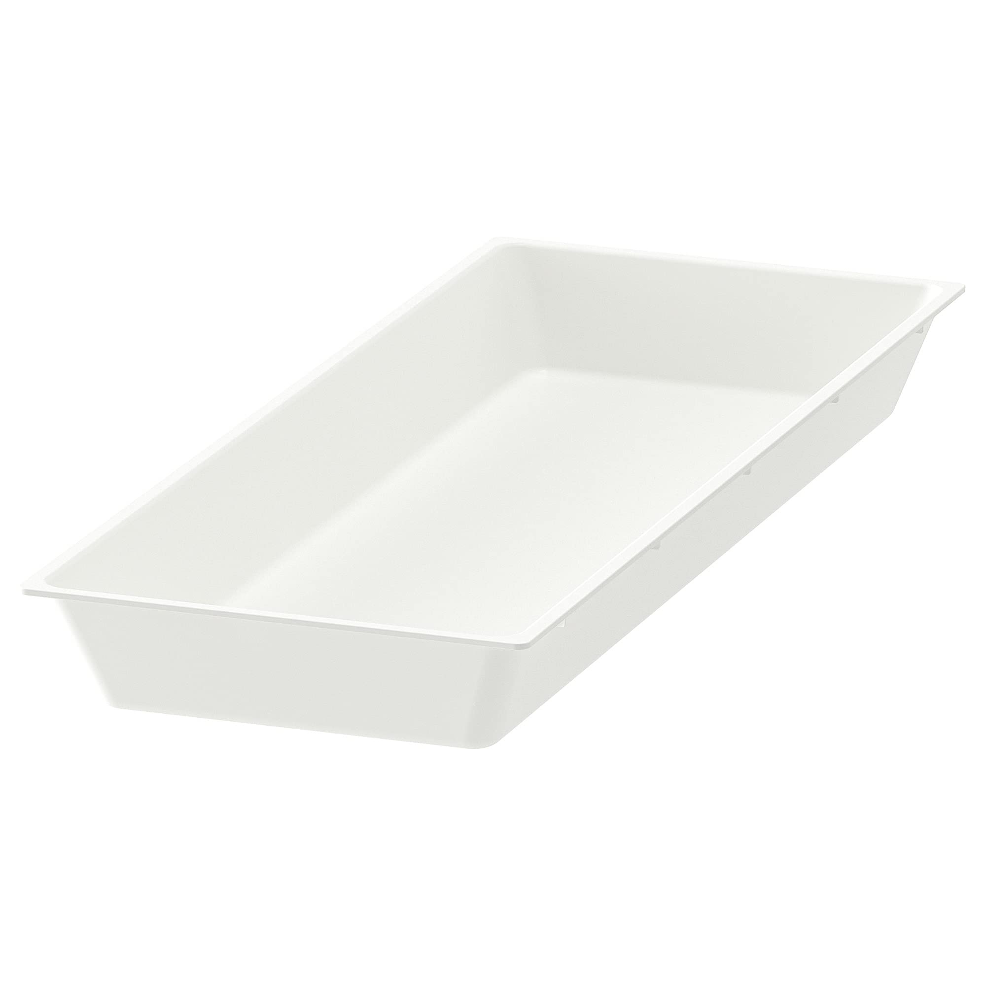 Bac à ustensiles UPPDATERA blanc 20x50 cm pour organisation de tiroir