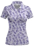 MSBHH Womens Golf Shirt Pineapple Shirts for Women Womens Pineapple Polo Shirt Cute Outfits Crazy Womens Clothes, X-Large, 01-aop-wpol-66328