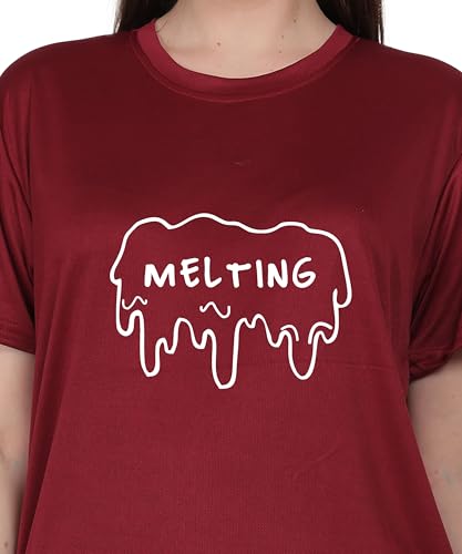 Stylish Cotton T-Shirt for Her – Round Neck, Half Sleeve4