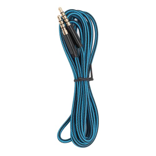 Cable Jack 3.5mm 5 polos a 4 polos 2m para audio miniatura 2