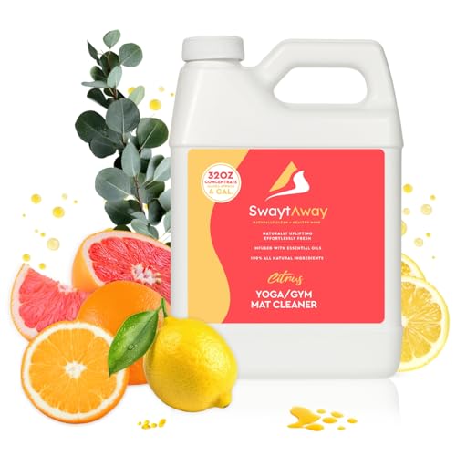 SwaytAway Fitness Mat Cleaner Concentrate – 32oz/Make 4 Gal -