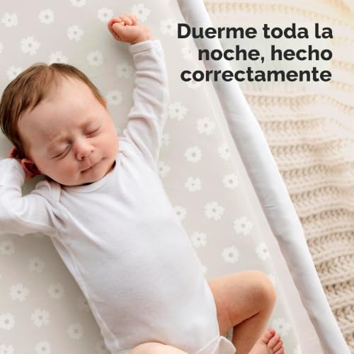 Miniatura 6 de 2 Paquetes De Sábanas De Cuna Orgánicas Para Niñas Y Niños - 100 Algodón, Sábanas De Colchón De Cuna Compatibles Con La Cuna Giratoria Halo Bassinest, Graco, Baby Delight, Chicco Meadow