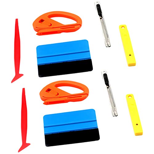 VICASKY 10Pcs Envoltório Do Vinil Do Carro Kit de Ferramentas Filme Auto Envoltório Etiqueta Do Carr