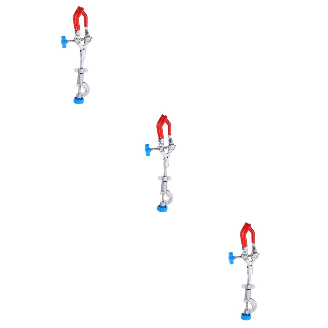 Cabilock 3 Pezzi Pinza da Laboratorio Artigli per Provette e Becher Ergonomico e Resistente Design Pratico per Esperimenti Scientifici Stabile e Facile da Usare