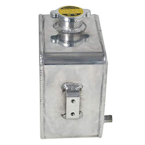 Tanque de expansión de aluminio de 2.5L para evitar el sobrecalentamiento del motor 4