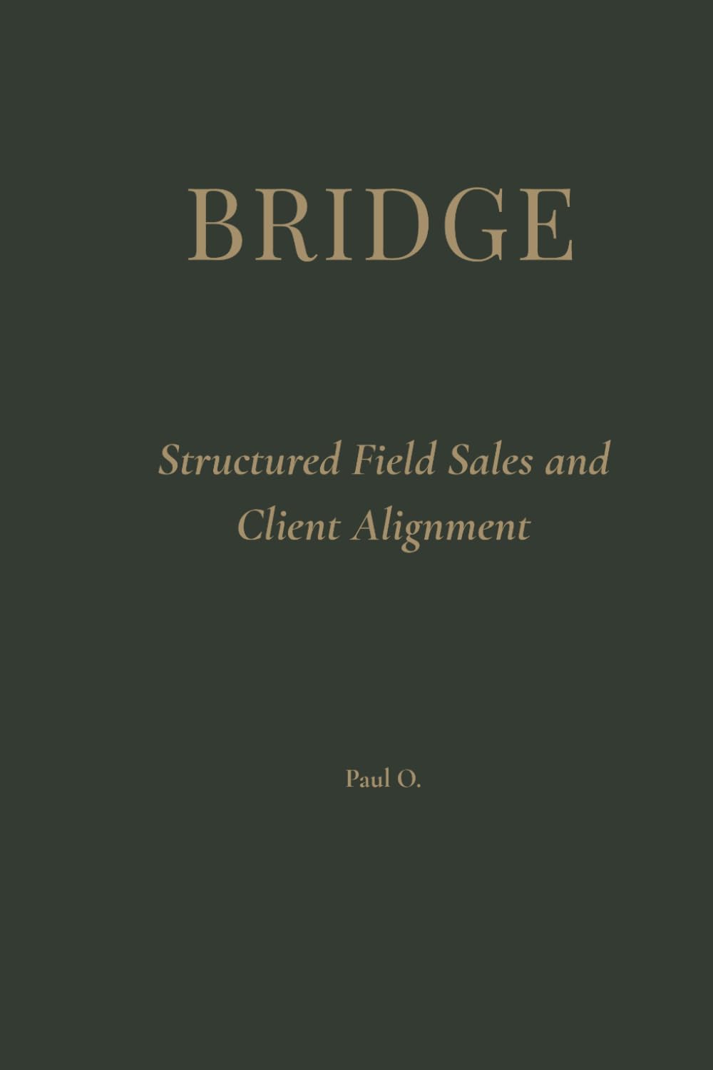 BRIDGE: A Structured System for B2B Sales, Client Alignment, and High-Value Deal Execution in the Field