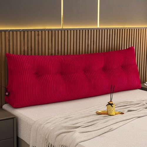 Almohada ajustable triangular 100 cm roja
