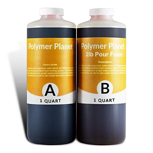 Polymer Planet Liquid Urethane - 2-Part Closed Cell Rigid Pour Foam - 2