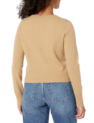 Image of Vince Women's Cropped V Neck Pullover