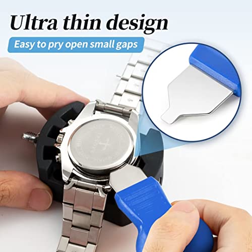 Eventronic Watch Battery Replacement Tool Kit,Watch Back Remover Tool,Watch Case Opener Tool,Watch Tools Case Back Opener,Watch Repair Kit,Watch Case Holder,Watch Case Opening Pry,Spring Bar,Tweezers #TOP5
