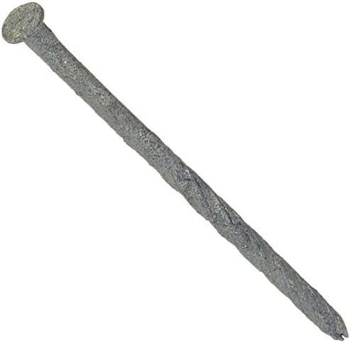 MAZE NAILS S257S-5 Double Hot Dipped Spiral Shank Small Head Siding Nail, 5-Pound 8D 2-1/2-Inch