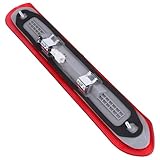 26590-4JA0C Rear Center Third 3rd Brake LED Light for Nissan Navara NP300 D23 2014-2024 High Mount Stop Light Lamp Waterproof Plastic Red Housing Rear High Mount Stop Brake Lights LED Third Brake