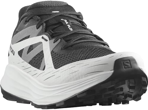Salomon Men's Ultra Flow Hiking Shoe, Black/Glacier Gray/Quiet Shade, 14 | Image 2
